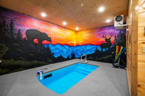 Tranquility/Mountain Cabin/Indoor Pool/Hot Tub/Games/Views
